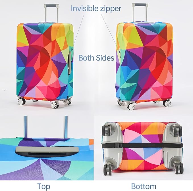 Travelkin Luggage Covers For Suitcase Tsa Approved, Suitcase Cover Protector - Image 2