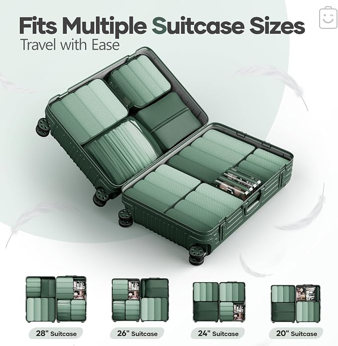 Veken 11 Set Compression Packing Cubes - Image 8