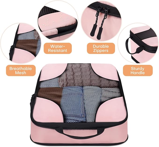 6 Set Compression Packing Cubes - Image 5