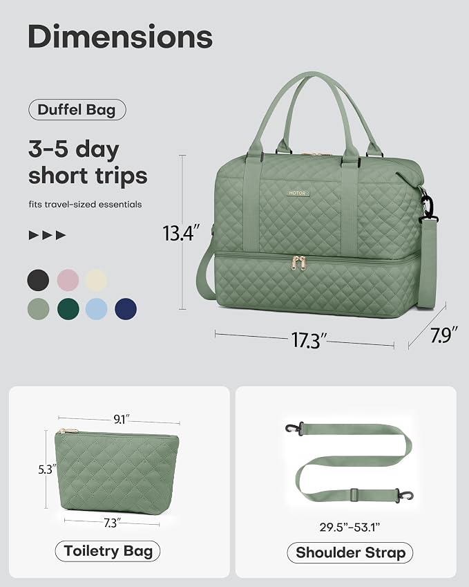 HOTOR Travel Duffel Bag - Image 3