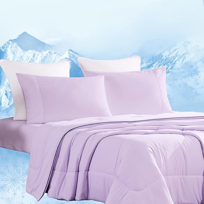 Dream Valley® Outlast® Deepsleep Cooling Comforter, Twin Size, NASA-Grade Space by DreamValley