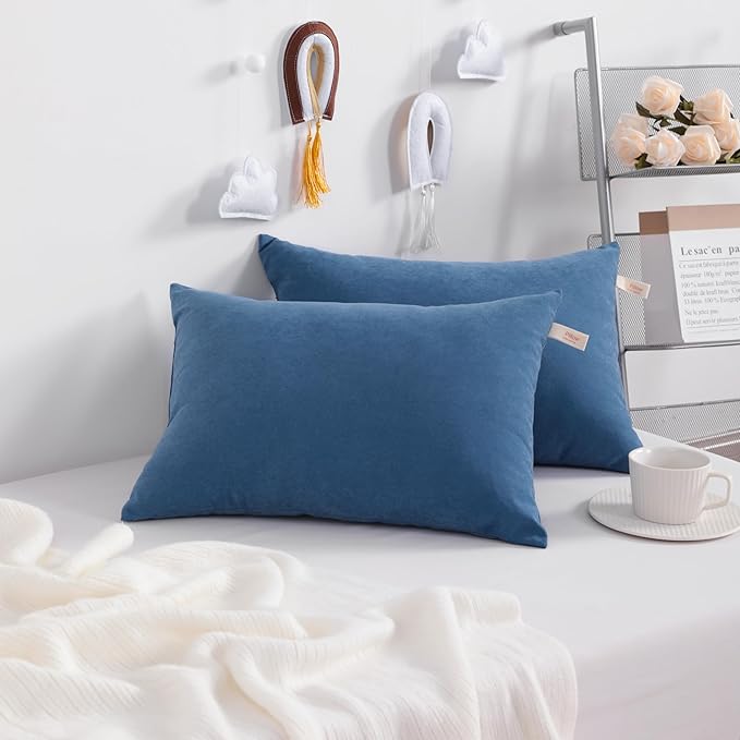NTBAY Tiny Pillows, Down Alternative 7"x11" Microfiber Mini Pillow - Image 2