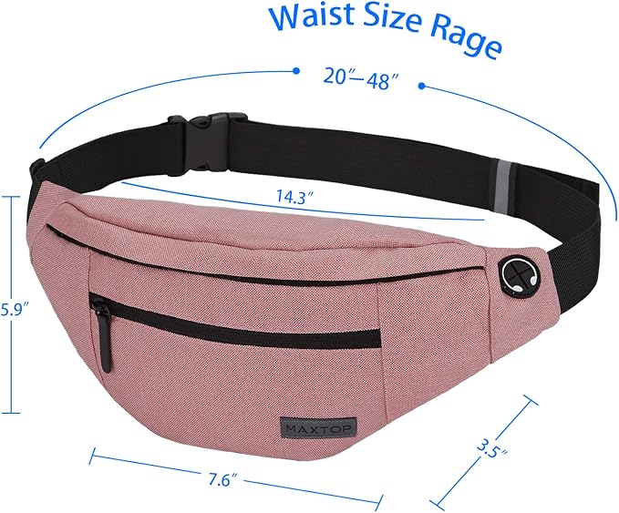 MAXTOP Large Crossbody Fanny Pack - Image 5
