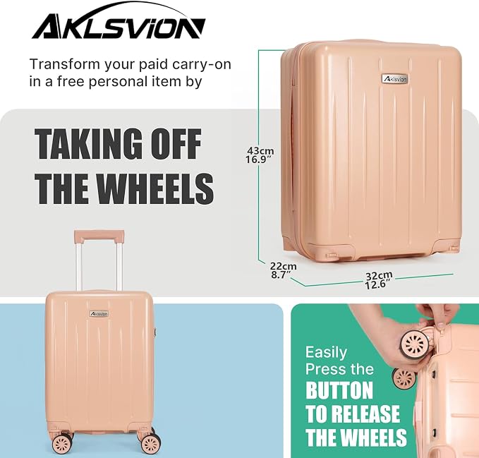 18-inch Carry-on Boarding Luggage: Equipped - Image 4