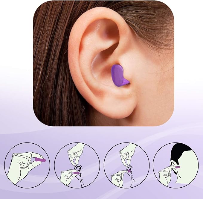 MOLDEX Ultra Soft Foam Earplugs 20 Pairs Comfortable Earplugs - Image 2