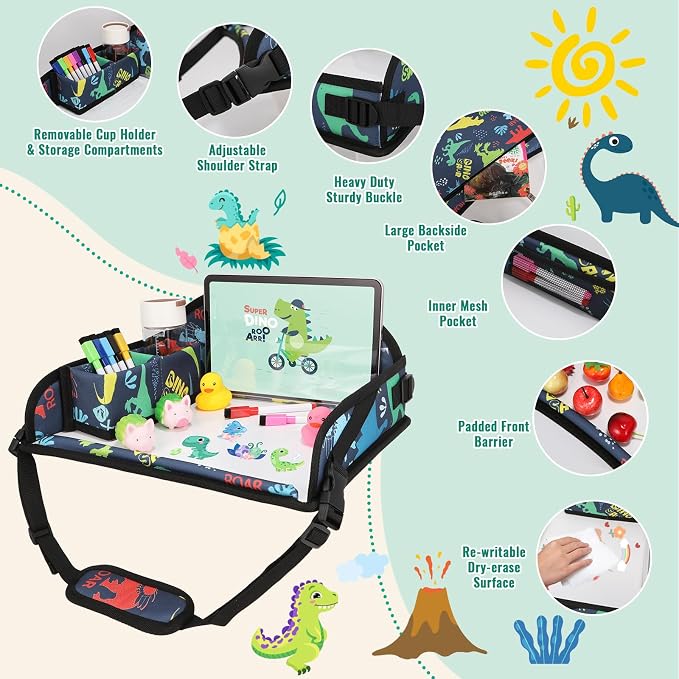 Kids Travel Tray for Airplane - Image 6