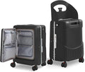 TABU 20" Ride-on Luggage with Seat，Front Opening Carry-On Hardshell Ride On by TABU
