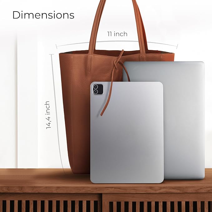 Italian Calf Leather Tote for Women - Image 2