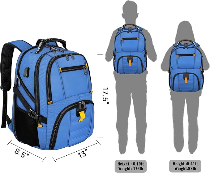 YOREPEK Travel Backpack, Extra Large 50L Laptop Backpacks - Image 7