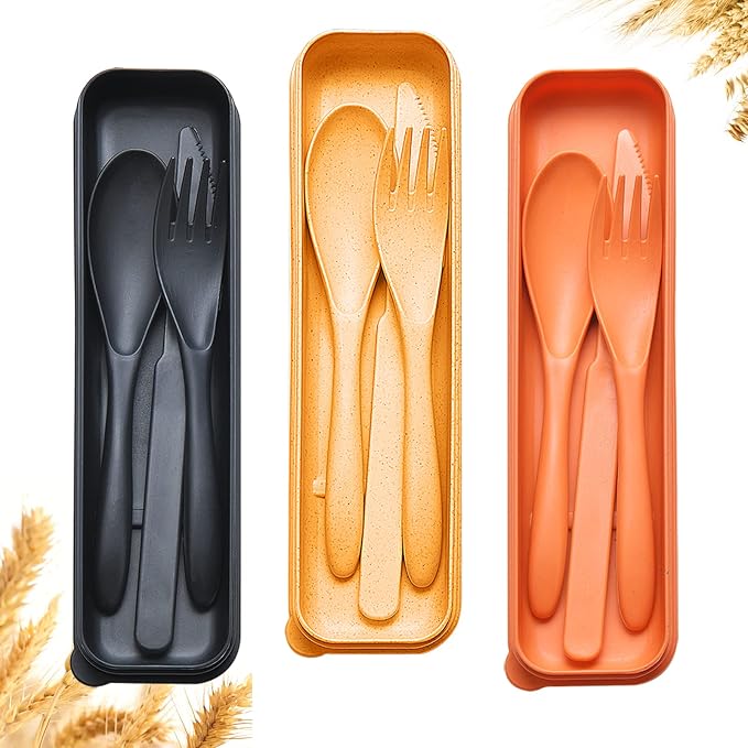 Reusable Travel Utensils Set by YDYTOP