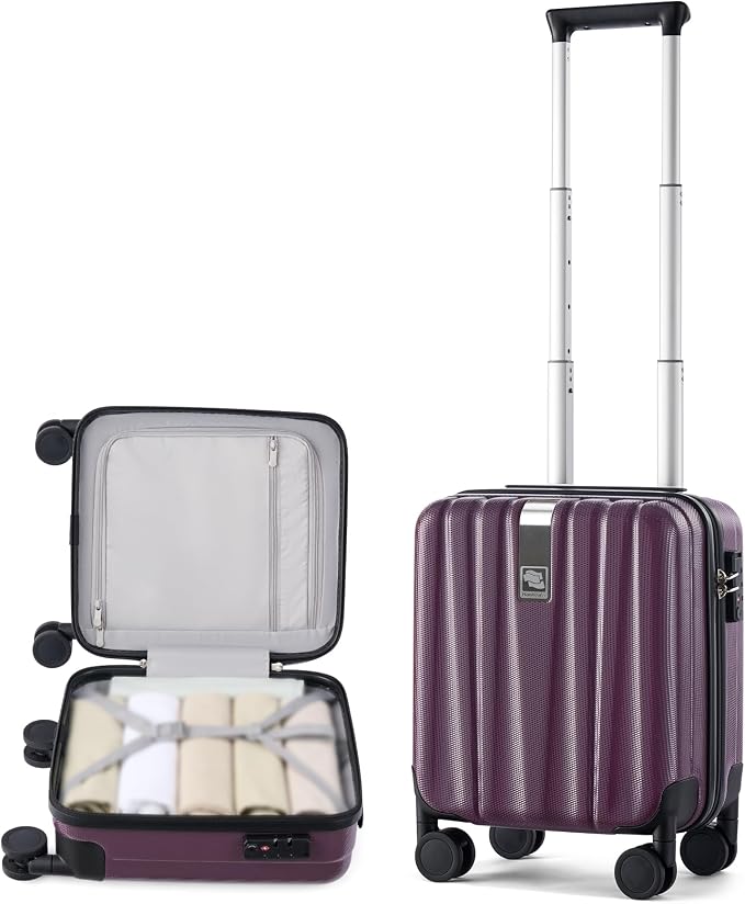 Hanke 14 Inch Underseat Carry On Luggage by Hanke