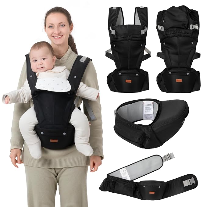 BabbleRoo Grow Carrier – 6-in-1 Baby Carrier by BabbleRoo