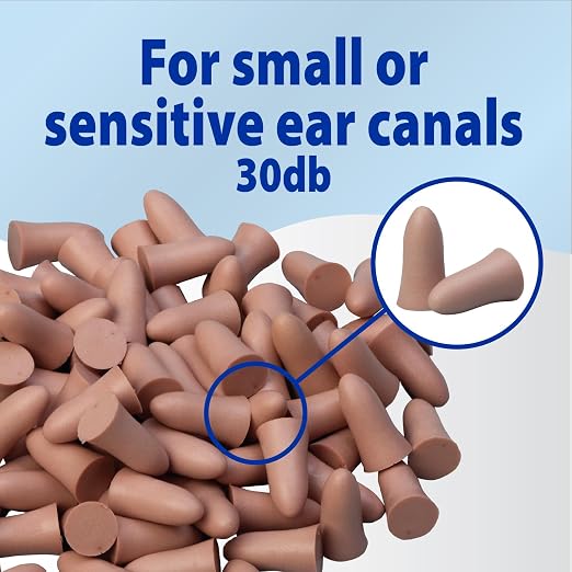 ThereCare Soft Foam Earplugs | 30 dB Noise Reduction | Slim-Fit | 50 Pairs Per - Image 10