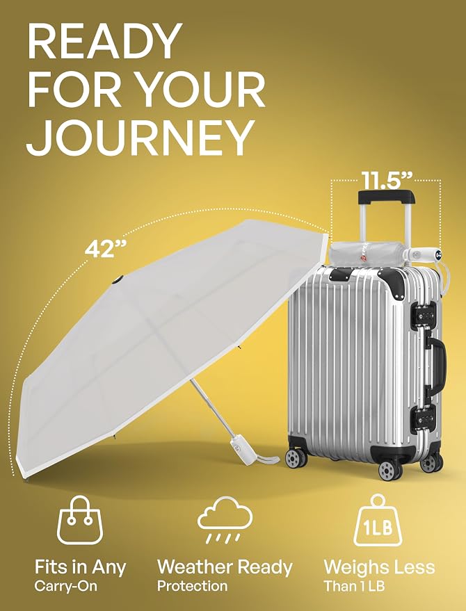 REPEL Windproof Travel Umbrella - Image 5