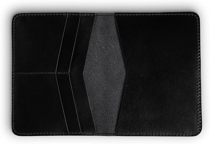 PEGAI Standard Full Grain Crazy Horse Leather Passport Holder | Custom Travel - Image 4