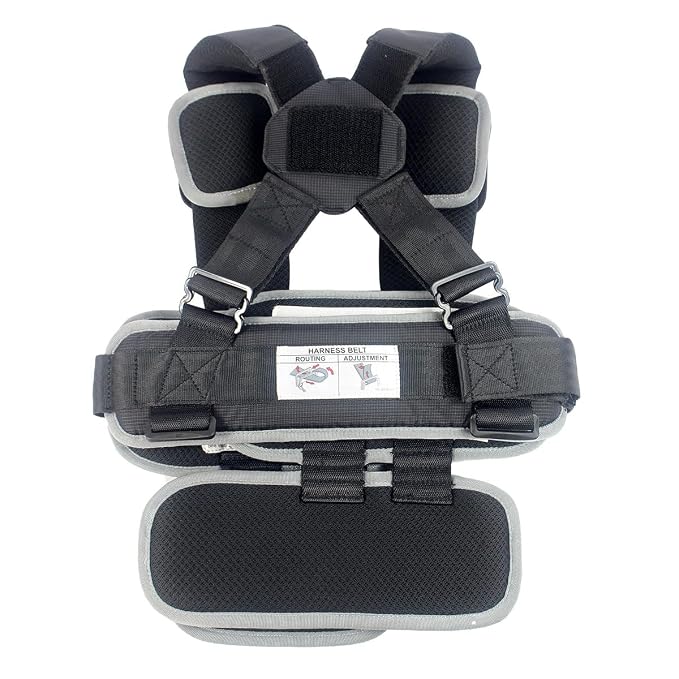 Small Black, Lightweight, Portable Car Seat - Image 3