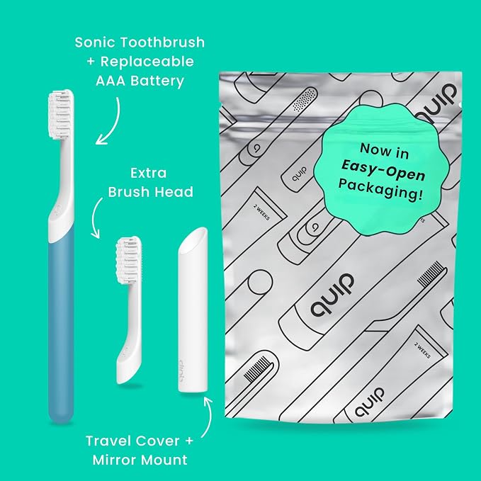Quip Plastic Sonic Toothbrush, Electric Toothbrush - Image 2