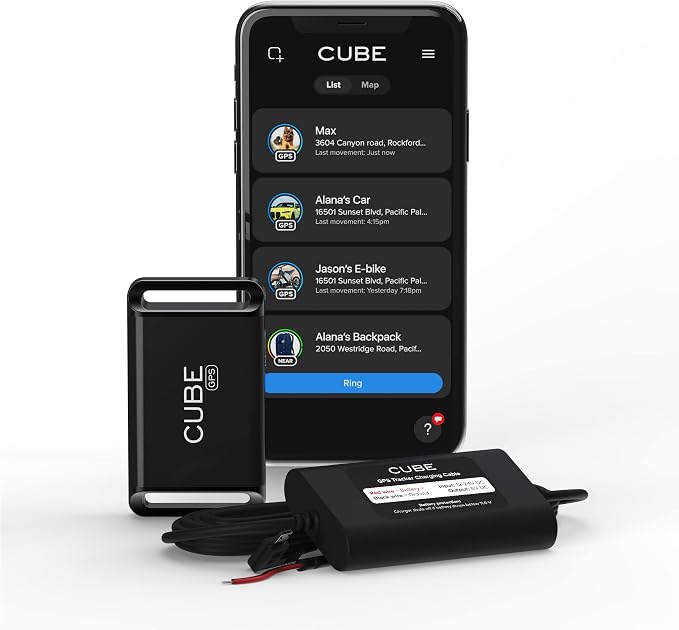 Cube GPS Tracker for Vehicles – GPS Tracker Device for Car, Pets by CUBEGPSTracker