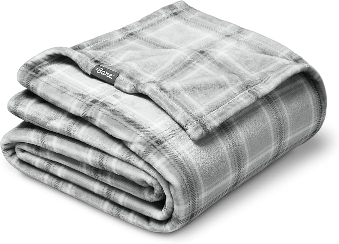 Bare Home Textured Fleece Blanket - Image 8