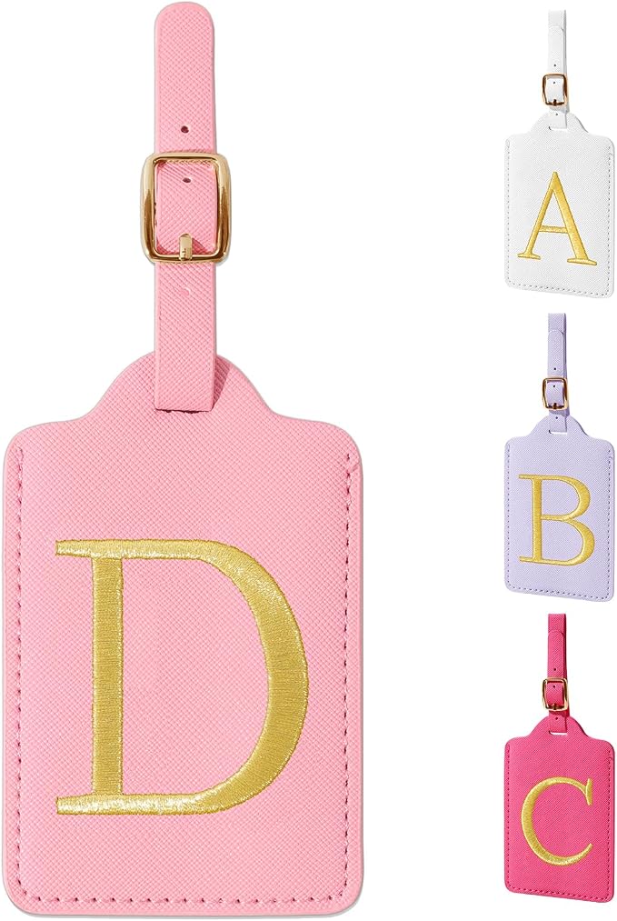 Personalized Initial Luggage Tags by izuzta