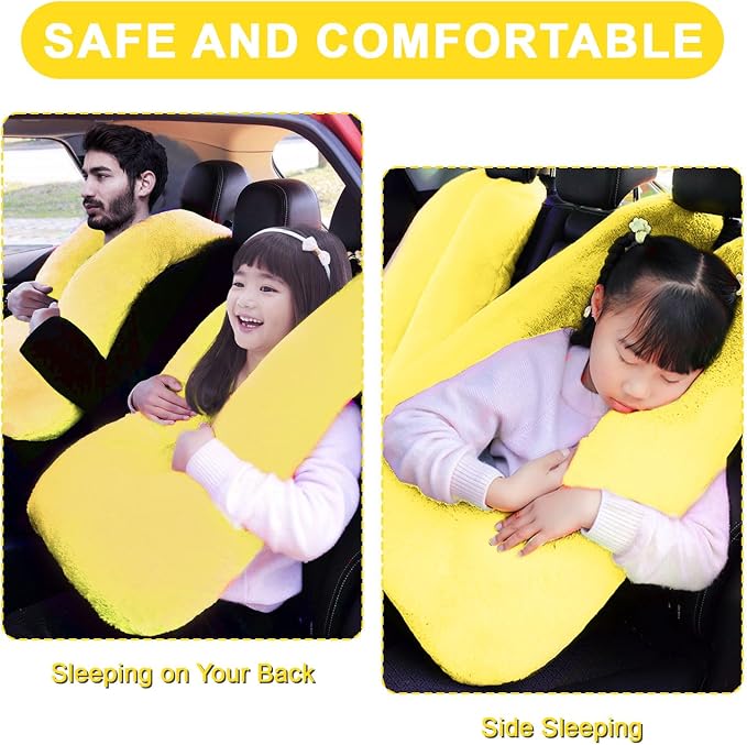 Travel Pillow, Travel Pillow for Kids, Sleeper Hold Pillow Travel, Removable - Image 4