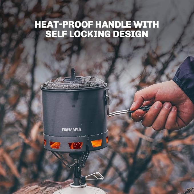 Fire-Maple Petrel Ultralight Pot- High Efficiency Aluminum Camping and - Image 3