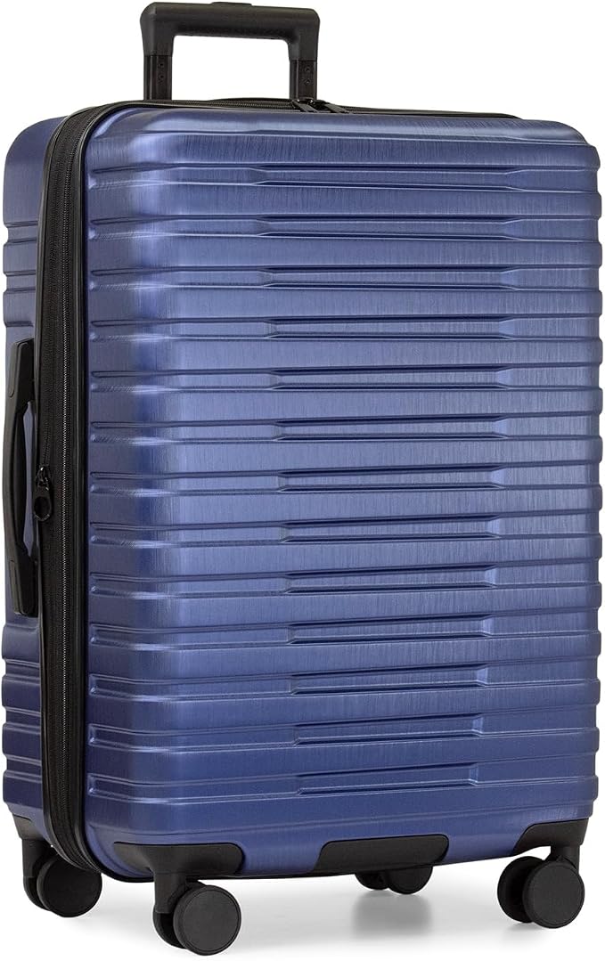 U.S. Traveler Boren Polycarbonate Hardside Rugged Travel Suitcase Luggage by USTraveler