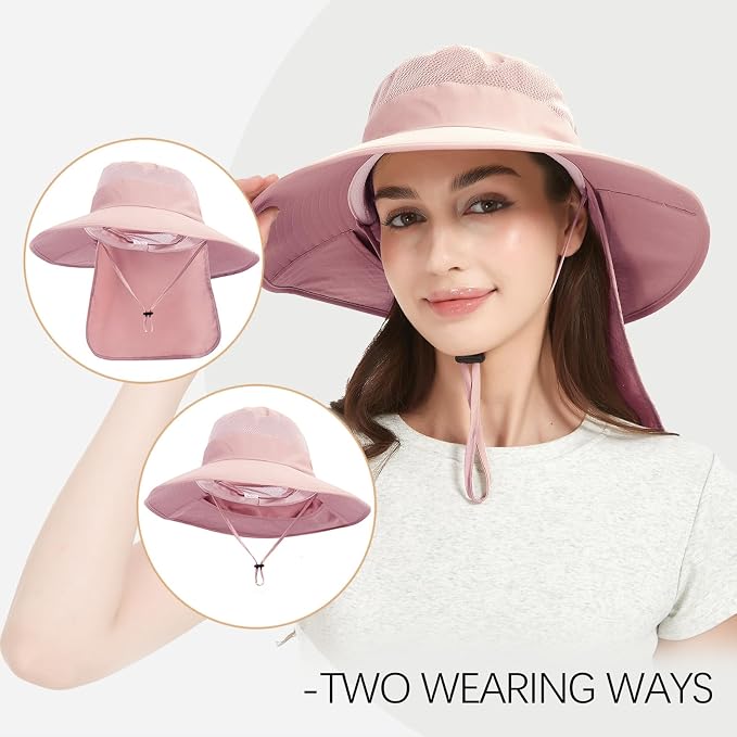 Fishing Hat Breathable Wide Brim Sun Hats - Image 4