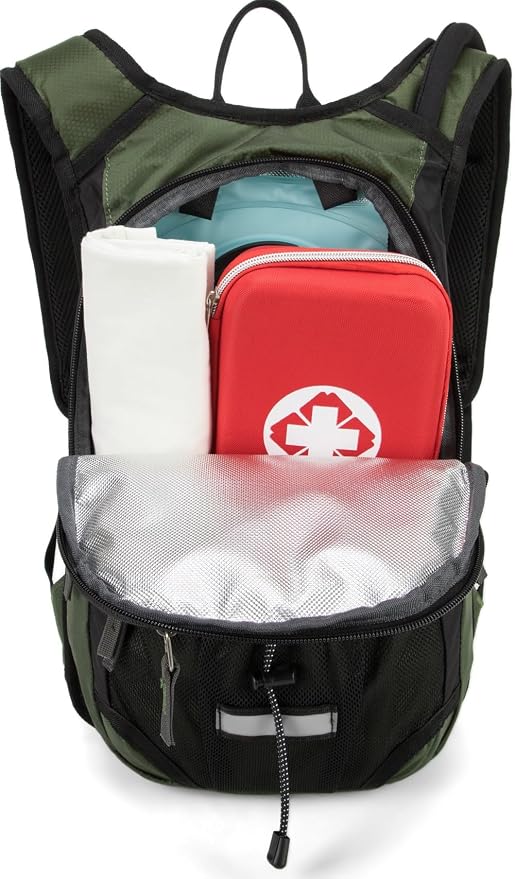 Hydration Pack Backpack with 3L Water Bladder - Image 9