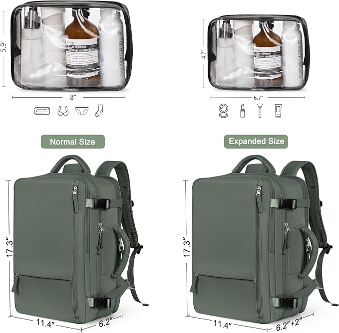 Hanples Extra Large Travel Backpack - Image 3
