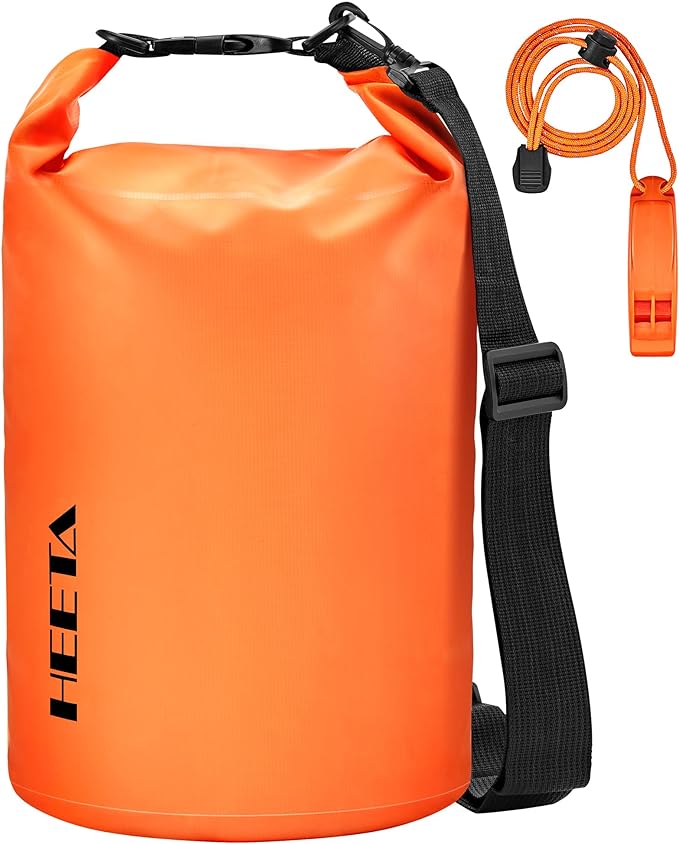 HEETA Waterproof Dry Bag for Women Men 5L/10L/20L/30L/40L Roll Top Lightweight by HEETA