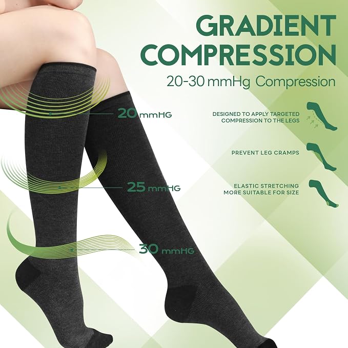 SONORAN Bamboo Viscose Compression Socks - Image 4