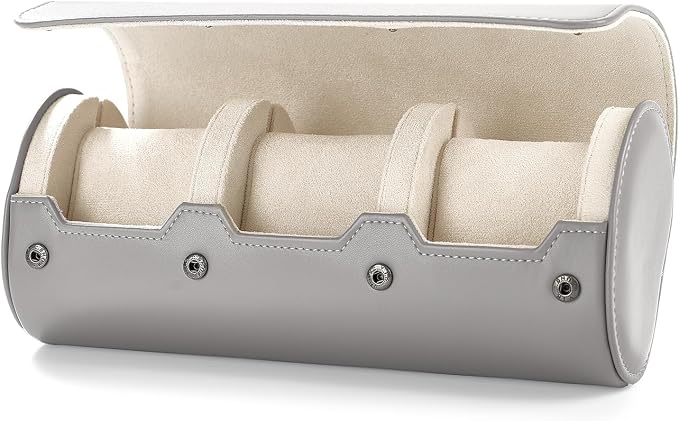 Oirlv Luxury Leather Watch Organizer Case Watch Box - Image 9