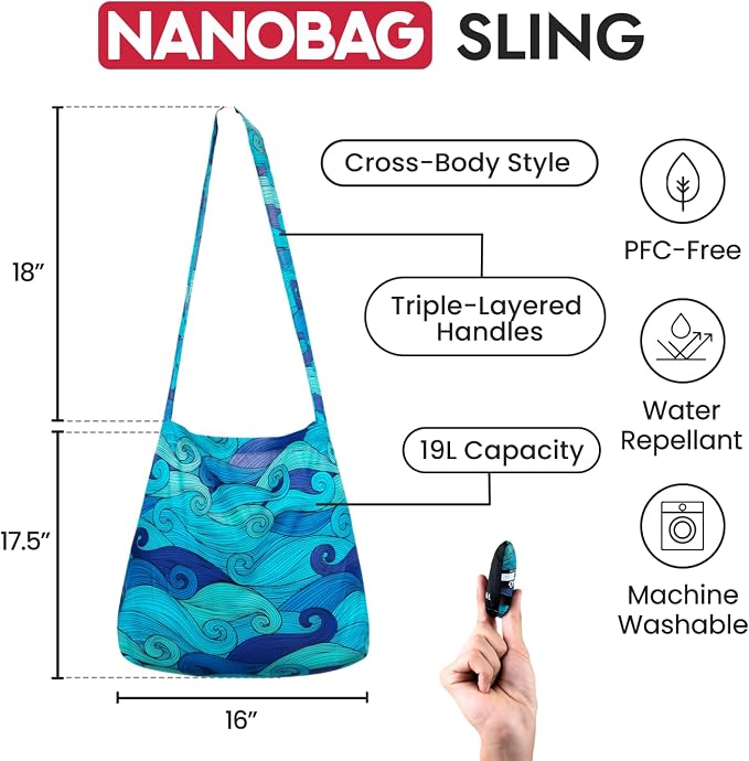 Nanobag Ultra-Lightweight Foldable Sling - Image 4