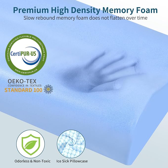 Memory Foam Pillows Neck Pillow - Image 3
