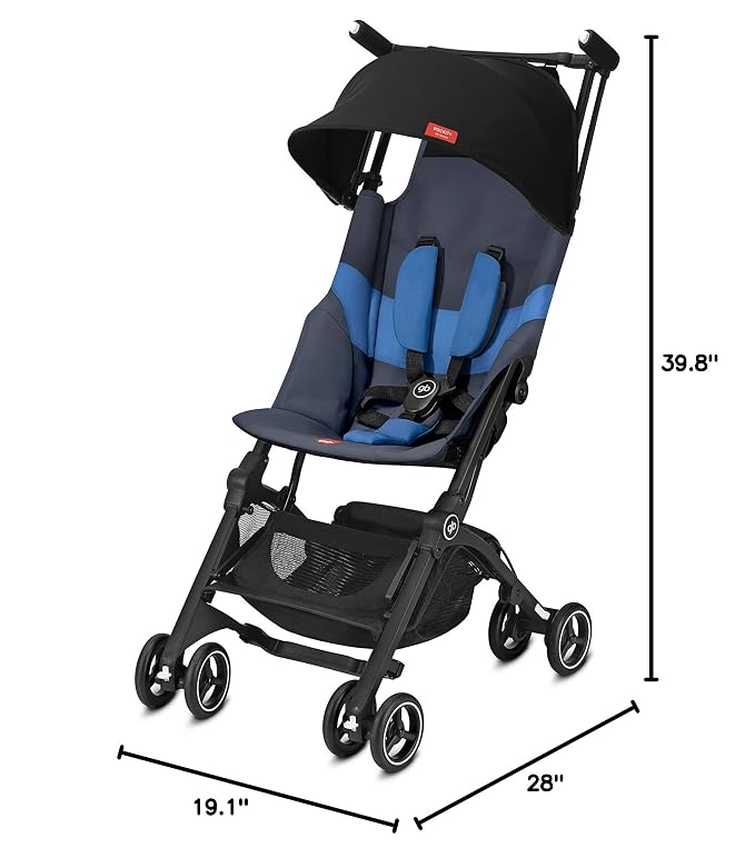 gb Pockit+ All-Terrain, Ultra Compact Lightweight Travel Stroller - Image 8