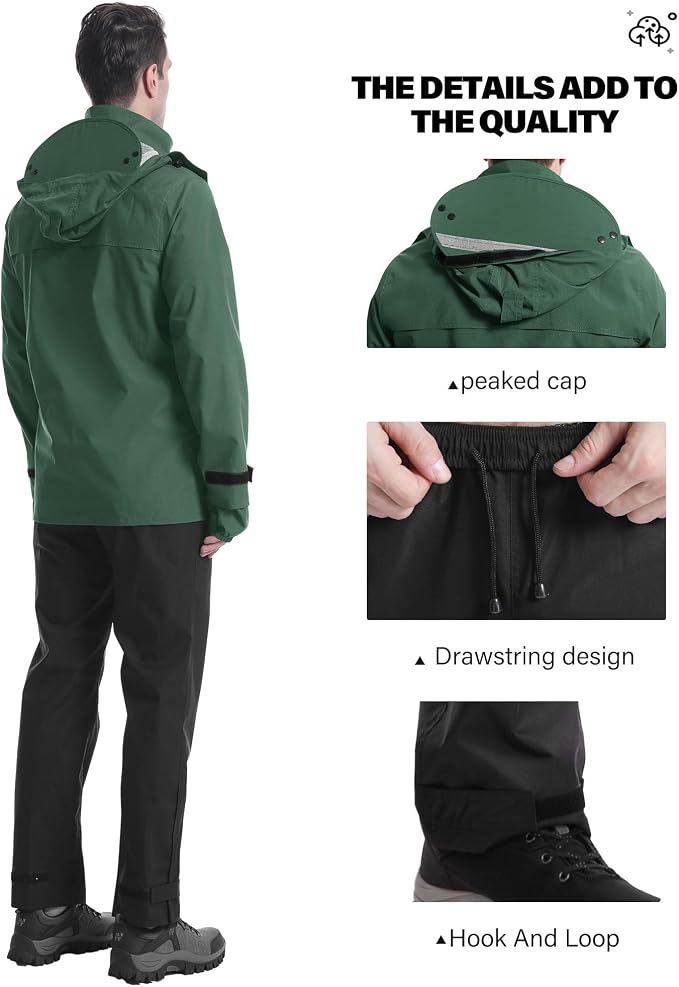 iCreek Rain Suit Waterproof Jacket - Image 5