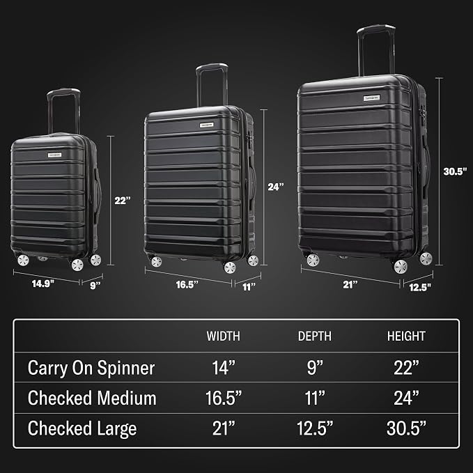 Samsonite Omni 2 Hardside Expandable Luggage - Image 7