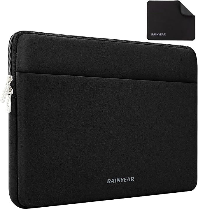 RAINYEAR Laptop Sleeve Case 15.6 Inch, Protective Portable Case by RAINYEARmakelifeeasier