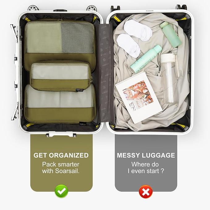 5 Set Compression Packing Cubes - Image 6