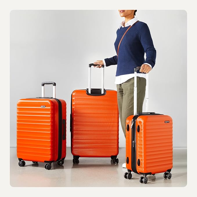 Amazon Basics 3-Piece Set, Hardshell Suitcases - Image 3