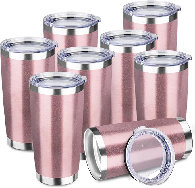StarSpeed 20oz 8 pack Insulated Tumblers by StarSpeed