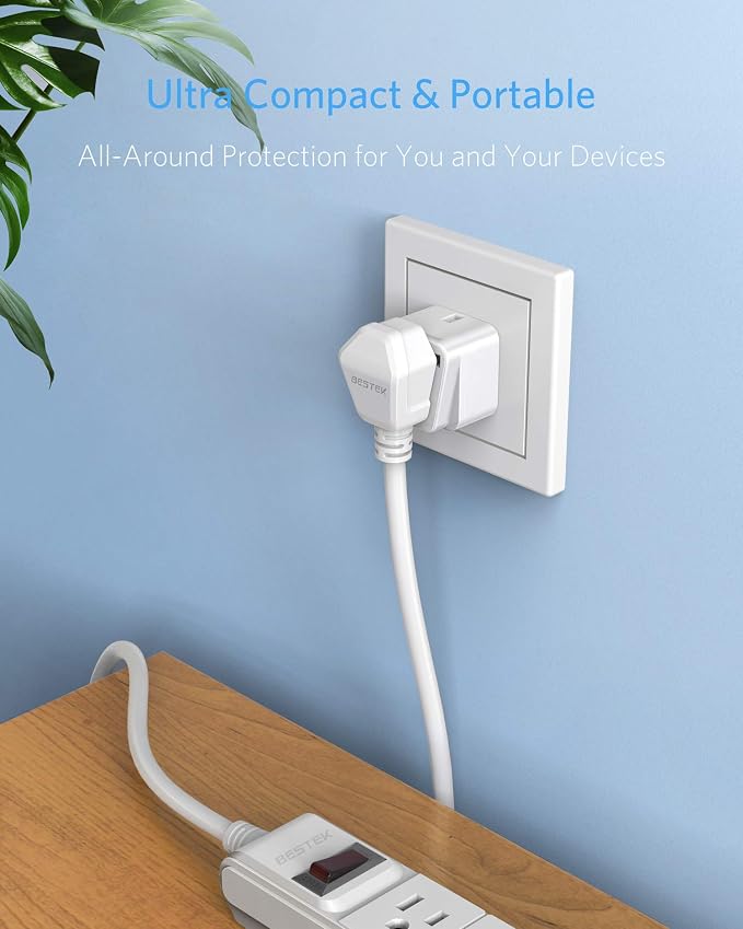 BESTEK Japan Travel Plug Adapter, Grounded Universal Type A Plug Adapter JP to - Image 3