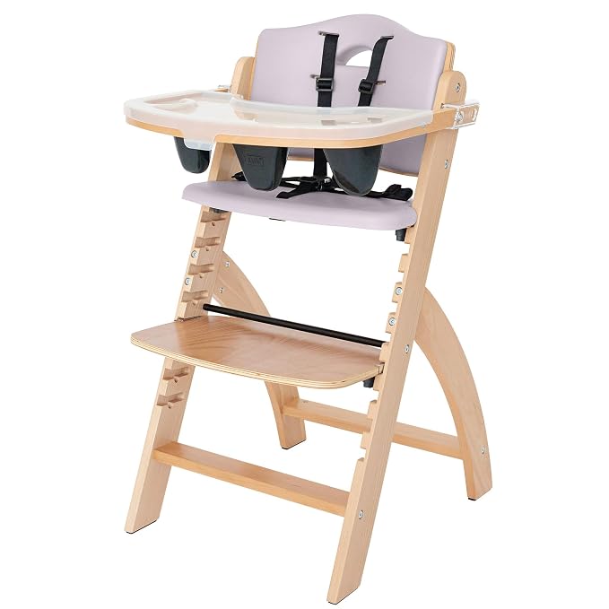 Abiie Beyond Junior Wooden High Chair by Abiie