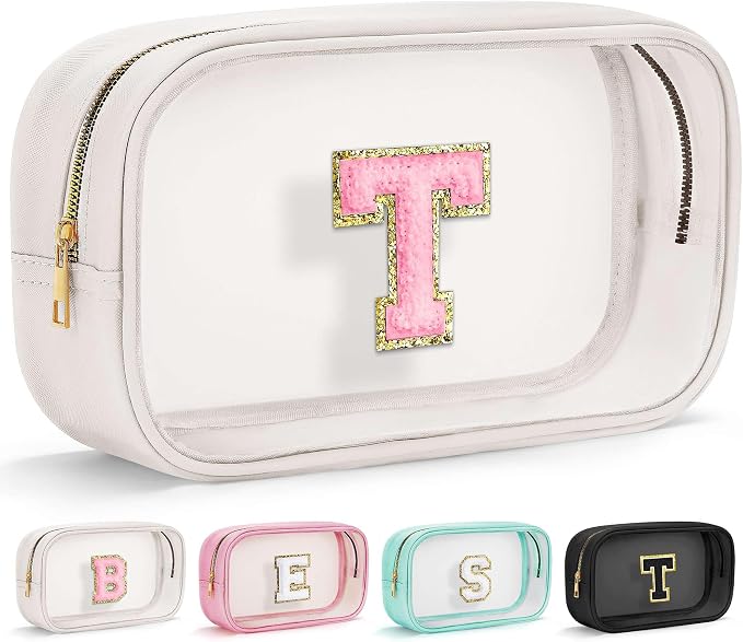 YOOLIFE Initial Make Up Bag Travel Toiletry Bag by YOOLIFE