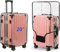 Clear PVC Suitcase Cover by FABULWAY
