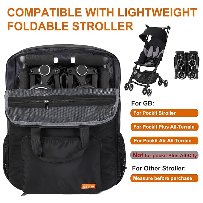 Mactso Stroller Travel Bag Compatible - Image 2