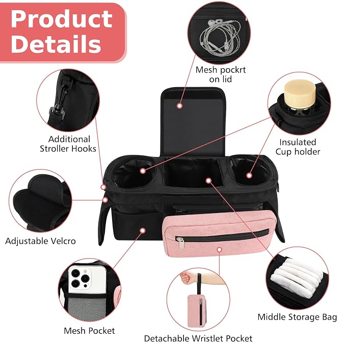 Accmor Universal Stroller Organizer - Image 4