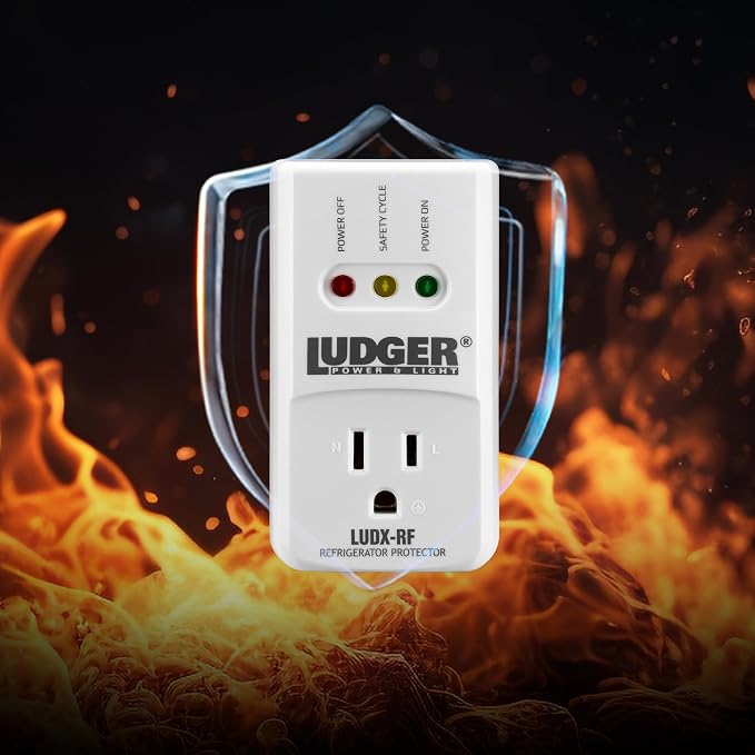 Ludger Power Surge Protector for Refrigerator, ETL Certified, Connects to Most - Image 8