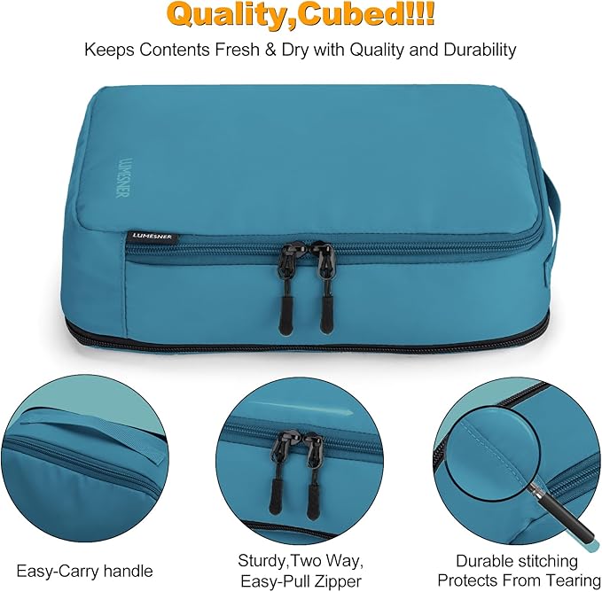 8 Set Compression Packing Cubes - Image 5